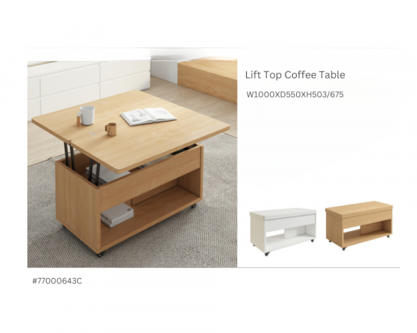 Lift Top Coffee Table