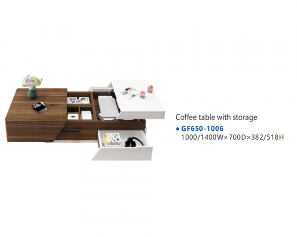Coffee Table With Storage - Image 2