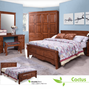 Cactus Solid Wood Bedroom Sets