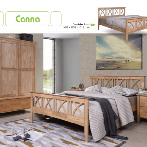 Canna Solid Wood Bedroom Sets