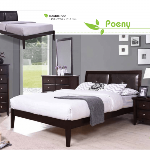 Poeny Solid Wood Bedroom